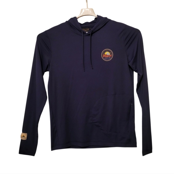 NEW Surf Pendleton Men's Long-Sleeve Navy Rash Guard - Small - Picture 1 of 7